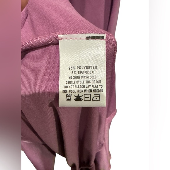 NWT Kiyonna Ruffle Veronica Elegant Purple Evening Gown Dress size 1x - Picture 9 of 10